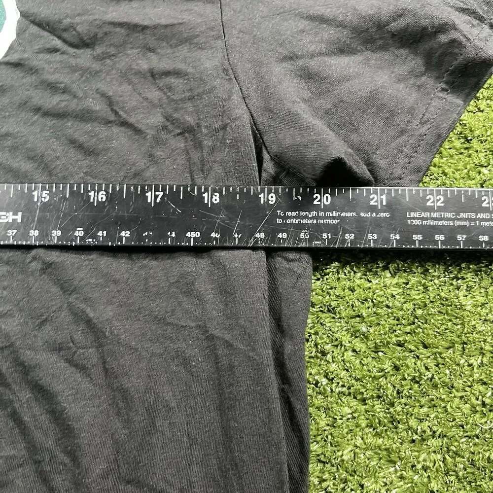 New York Jets Shirt Fanatics Men's Black Tee L Football NWOT